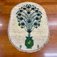 【オンライン限定】ギャッベ 88cm x 58cm (楕円形) RJ12588