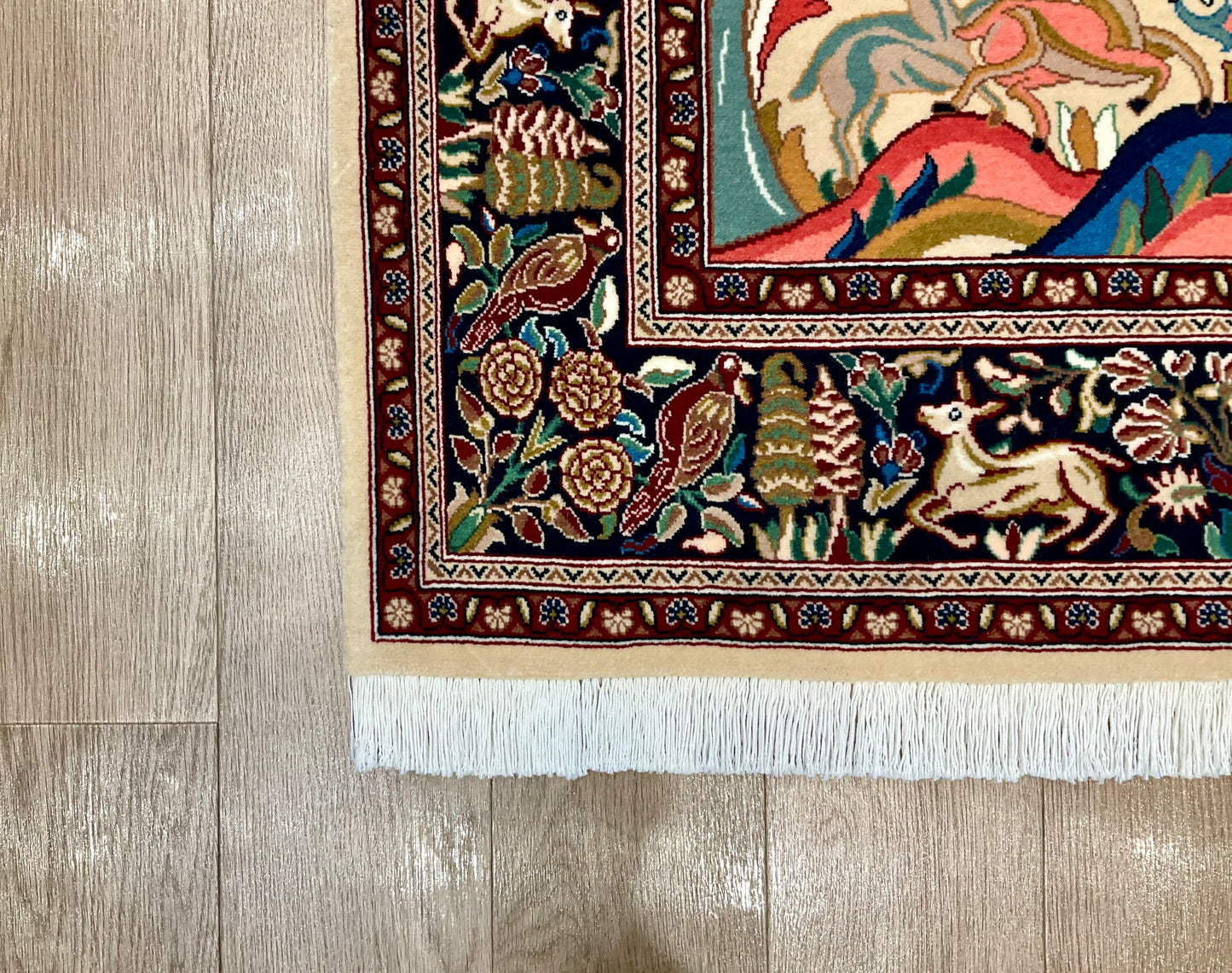 カシャーン(カシャン) 210cm x 134cm PS8633