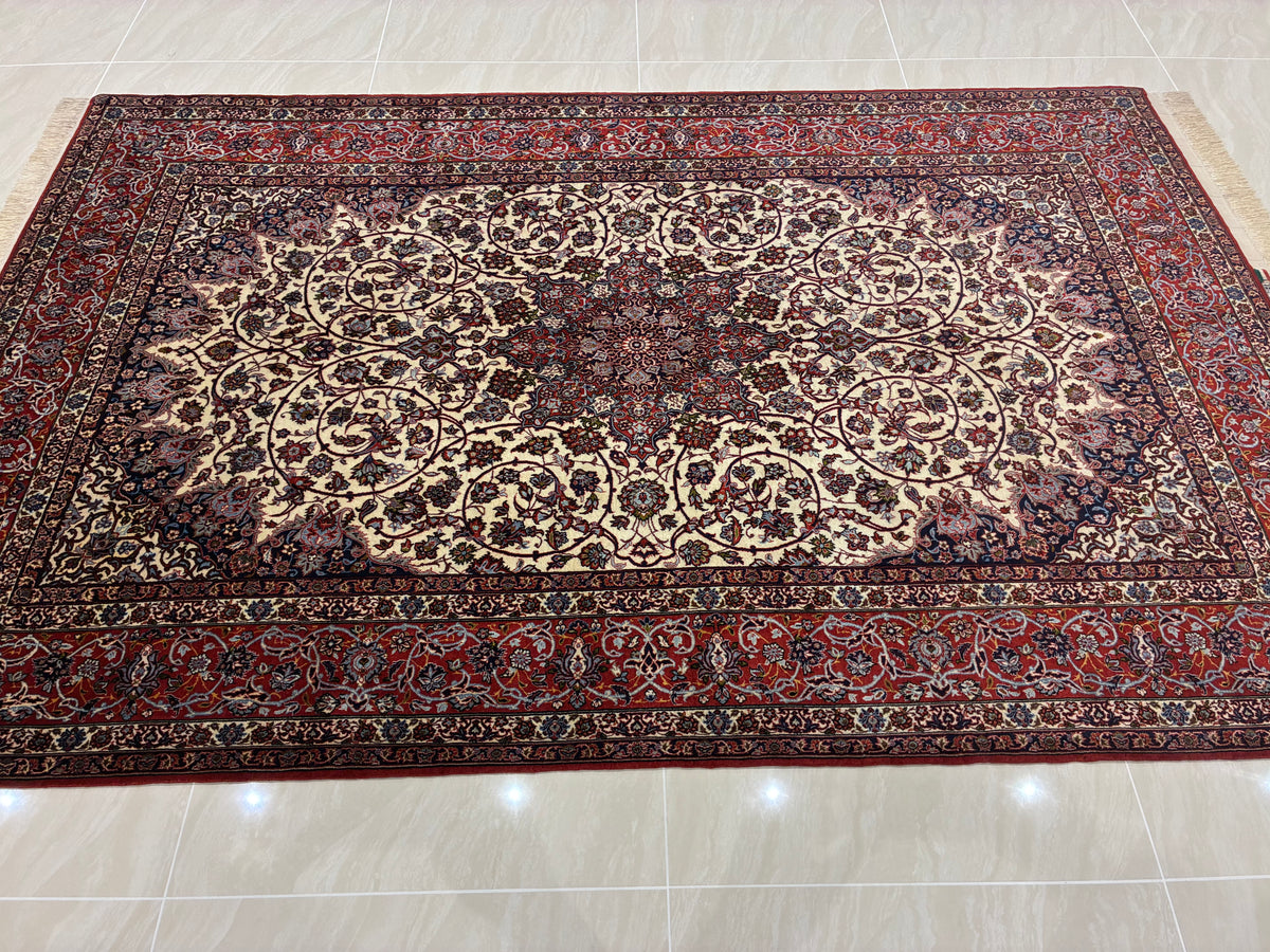 【千葉店】 イスファハン セイラフィアン工房 230cm x 152cm PS13458