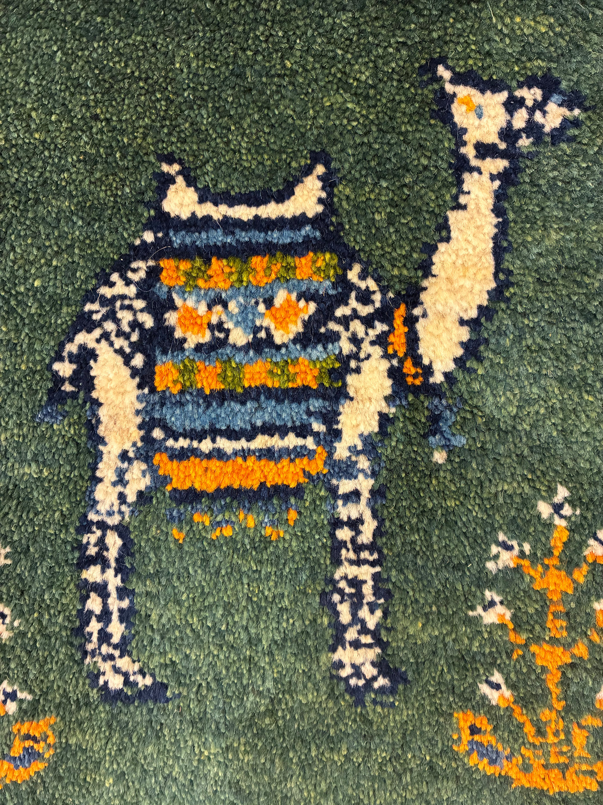 【千葉店】ギャッベ 58cm x 42cm NN19059