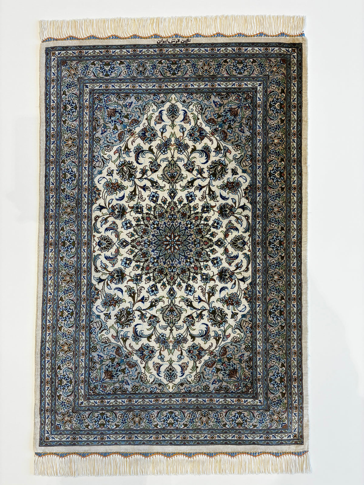 【千葉店】カシャーンシルク ネギン工房 92cm x 58cm NT13856