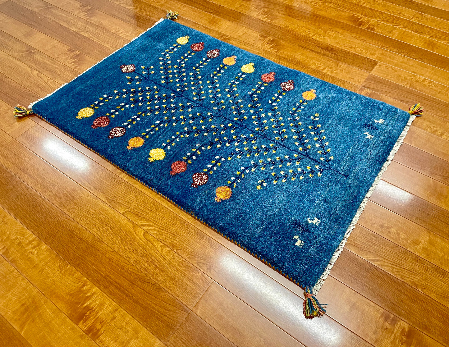 【オンライン限定】ギャッベ 122cm x 82cm RJ9708
