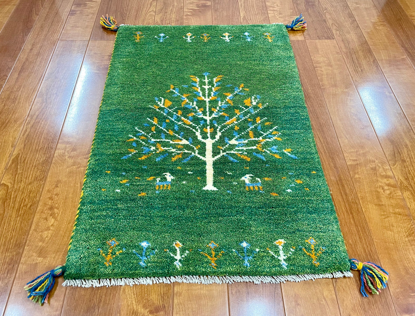 【オンライン限定】ギャッベ 85cm x 56cm RJ5545