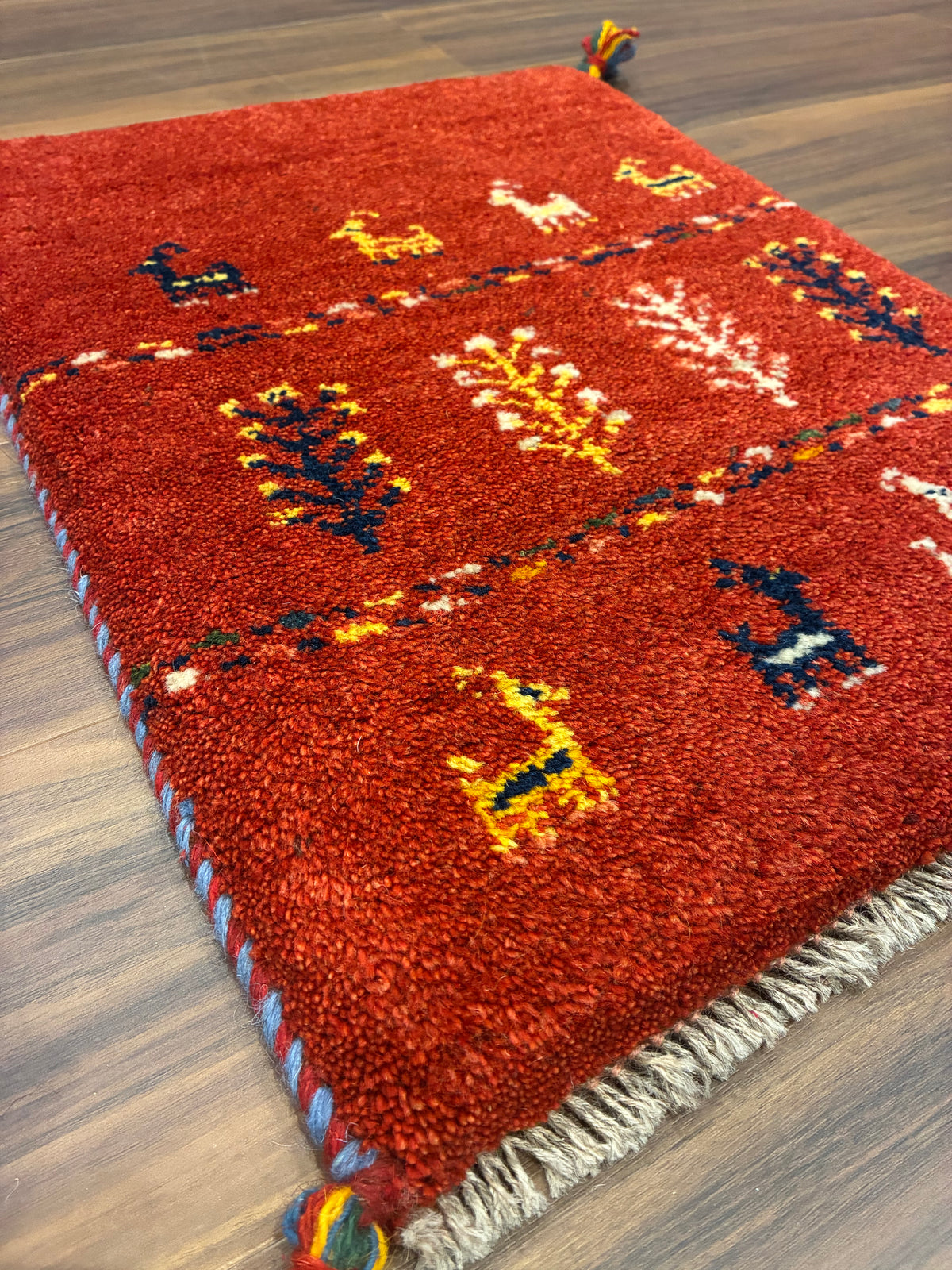 【千葉店】ギャッベ 55cm x 41cm NN19808