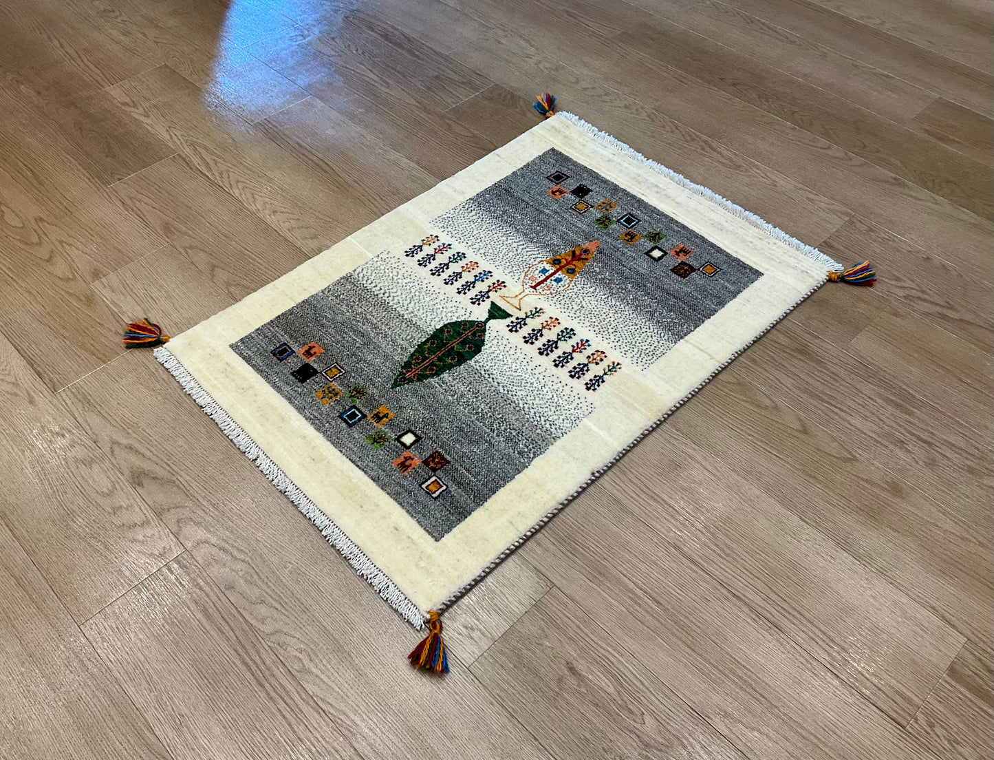 カシュクリギャッベ 90cm x 65cm RJ11401