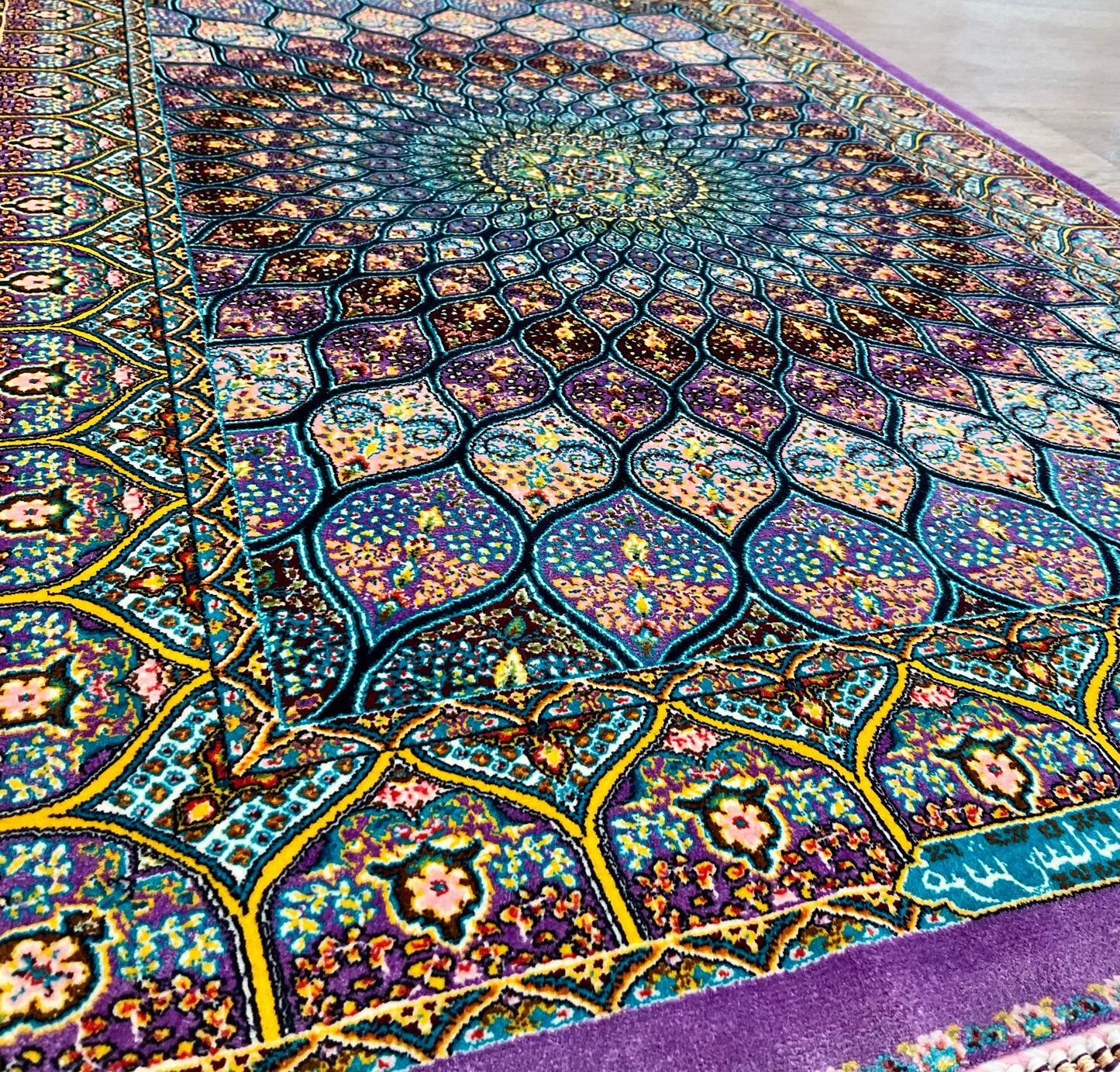 ペルシャンシルク 90cm x 60cm PS10921