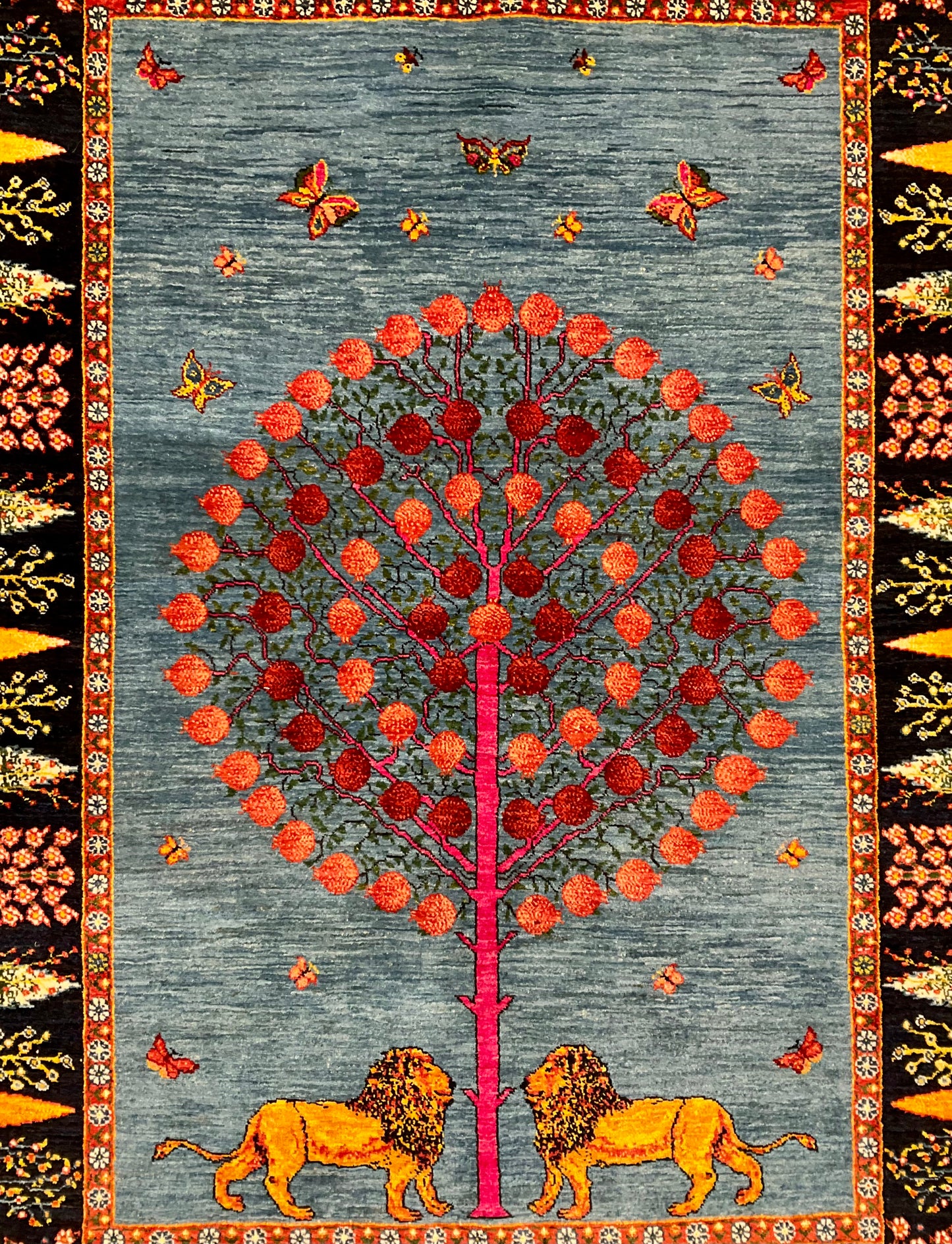 カシュクリギャッベ  210cm x 150cm RJ15633