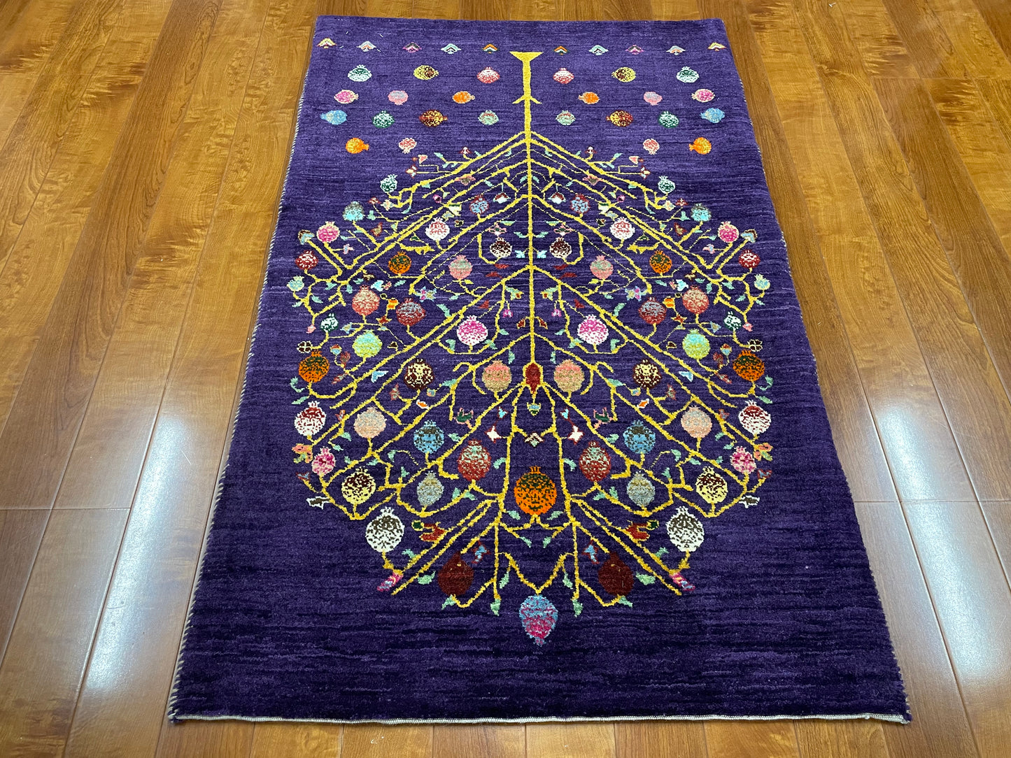 【オンライン限定】カシュクリギャッベ 134cm x 84cm RJ15639