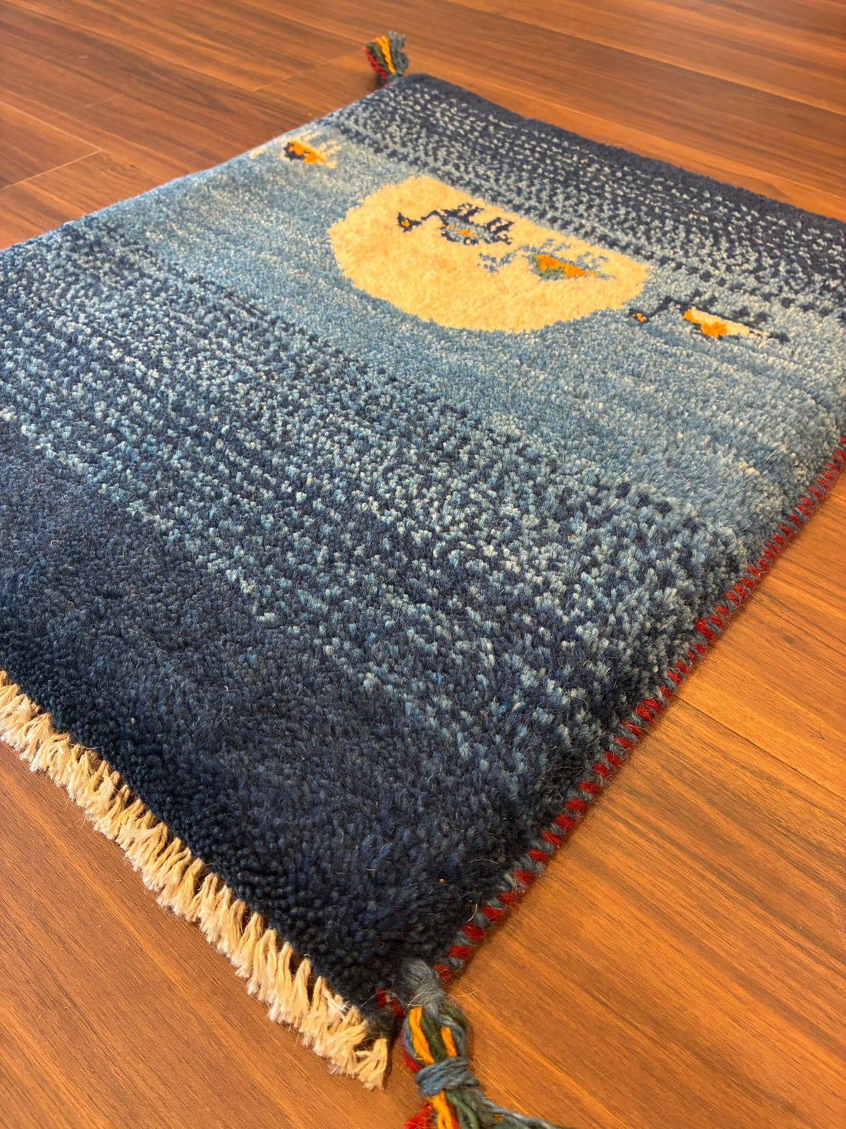 【千葉店】ギャッベ 54cm x 45cm NN19998