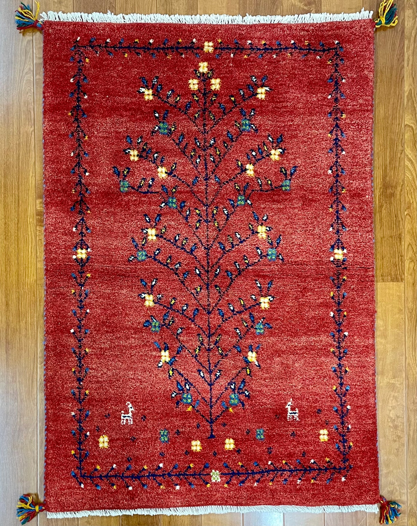 【オンライン限定】ギャッベ 120cm x 83cm RJ11183