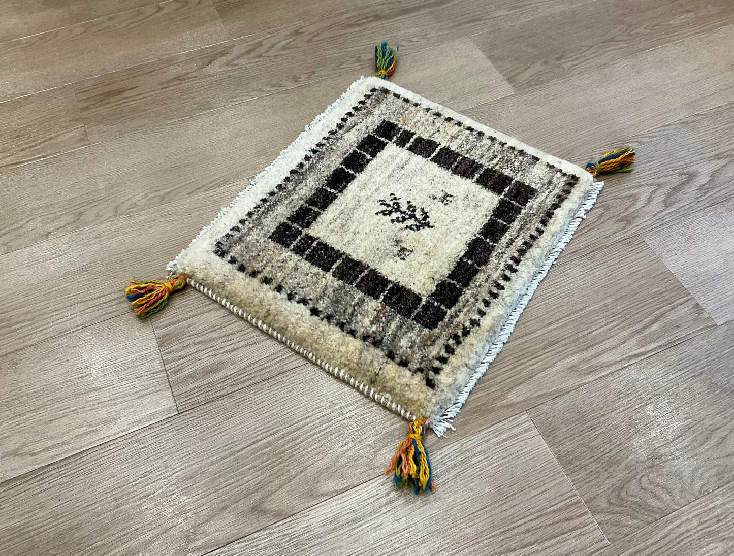 ギャッベ 44cm x 38cm T5669