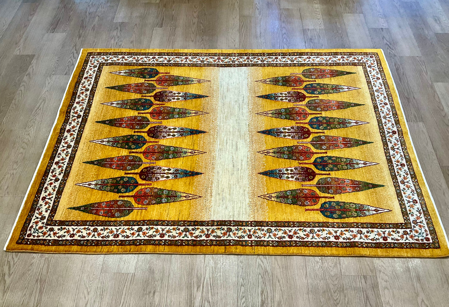 カシュクリギャッベ 202cm x 150cm RJ16043