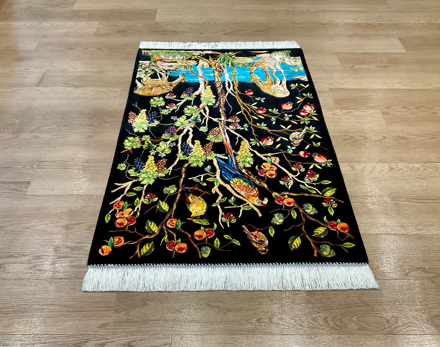 ペルシャンシルク 120cm x 80cm PS10493