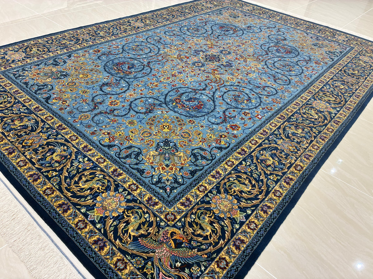 【千葉店】 イスファハン ミュザイ工房 308cm x 208cm PS13384