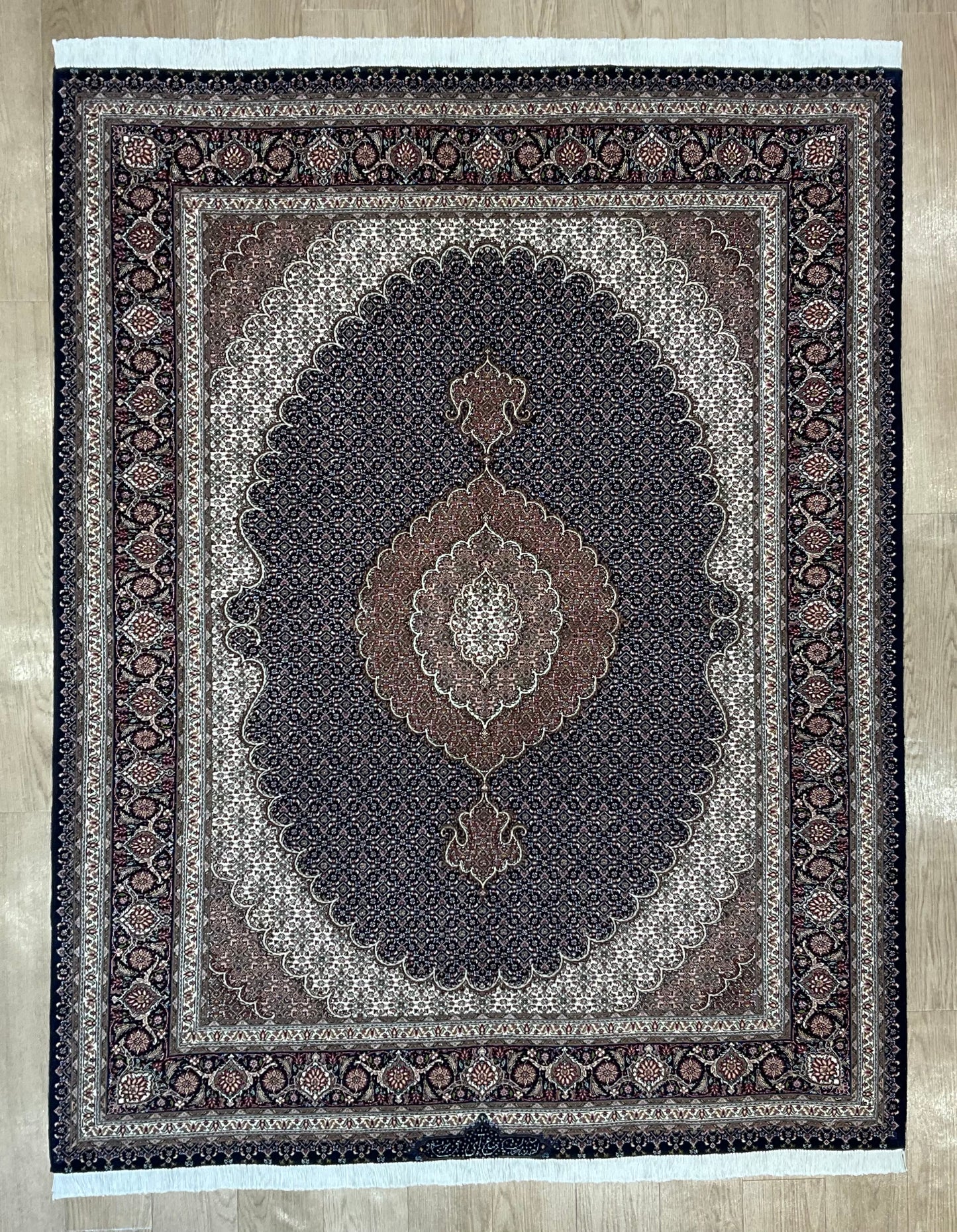 タブリーズ  アブドラーヒ工房 200cm x 155cm PS2569