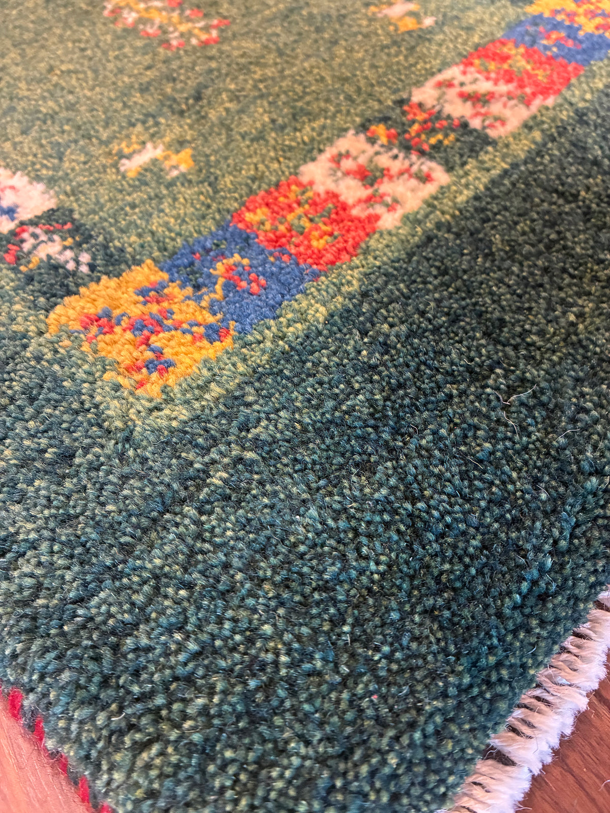 【千葉店】ギャッベ 58cm x 42cm NN20095
