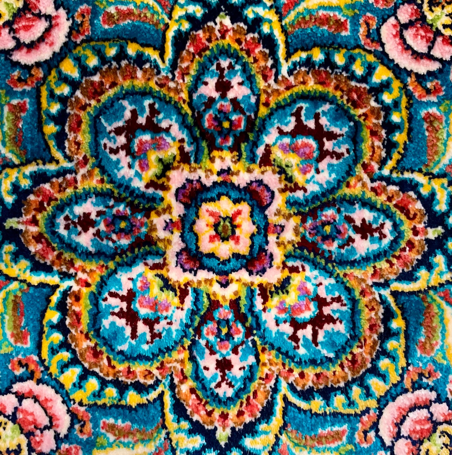 ペルシャンシルク 120cm x 80cm PS10858