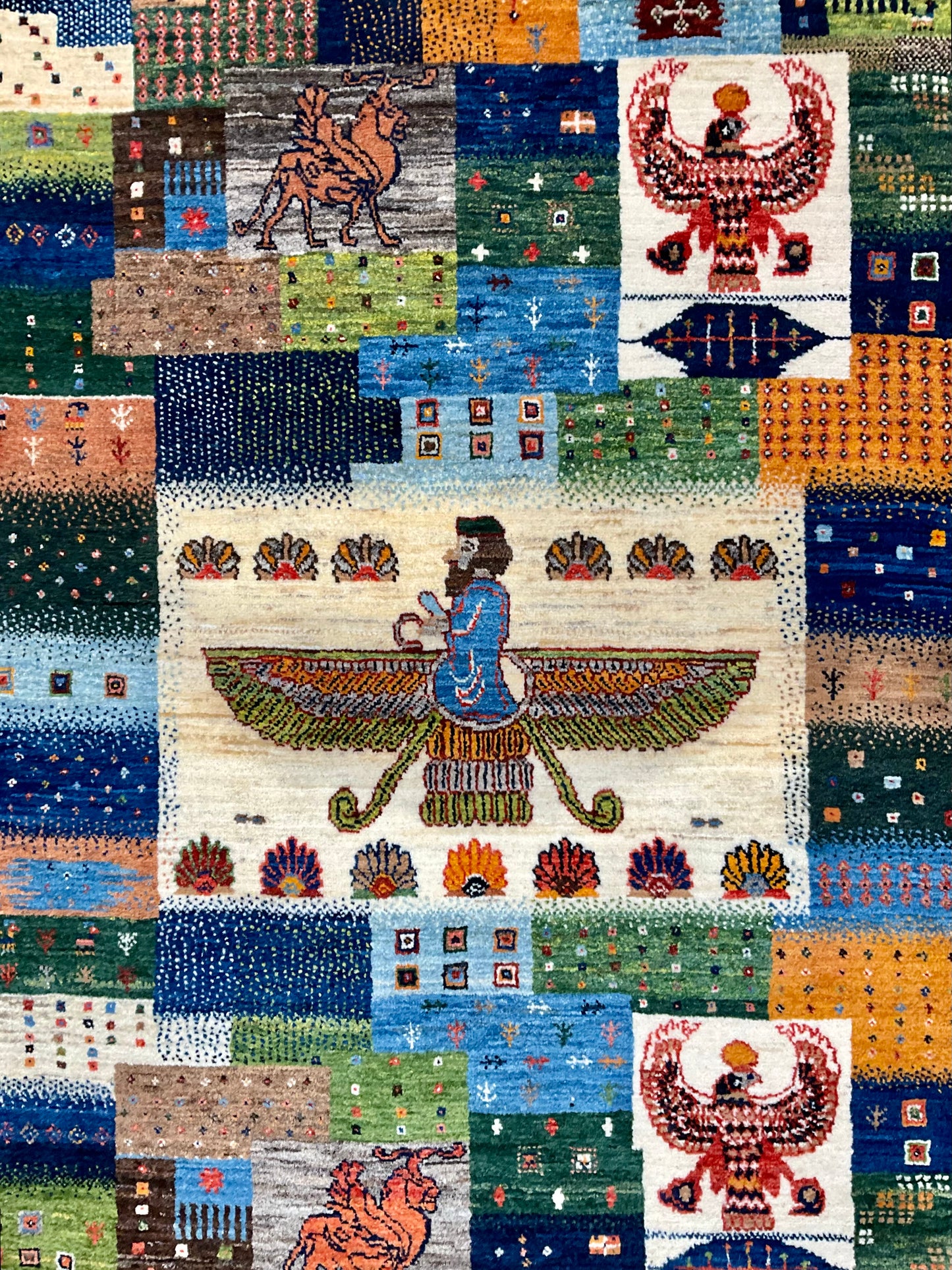 カシュクリ 150cm x 102cm  RJ2786