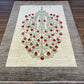 【千葉店】カシュクリギャッベ  213cm x 153cm RJ15370