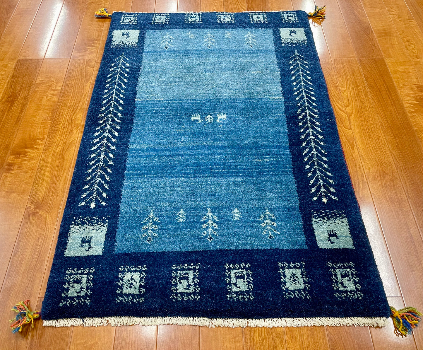 【オンライン限定】ギャッベ 125cm x 84cm RJ9899