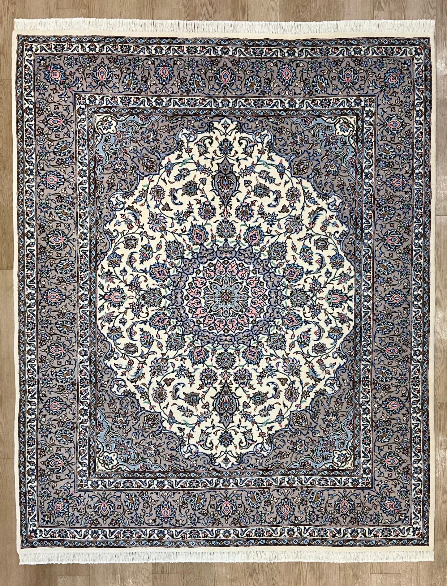 カシャーン (カシャン) 255cm x 207cm JM593