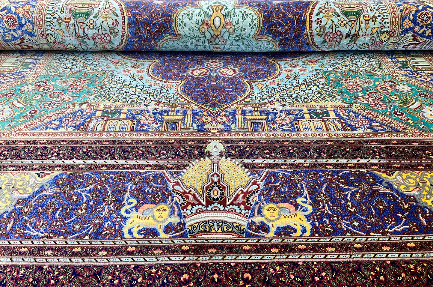 クム ジャムシーディ工房 148cm x 104cm NT11438