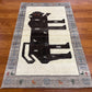 【オンライン限定】カシュクリギャッベ 132cm x 82cm RJ15169