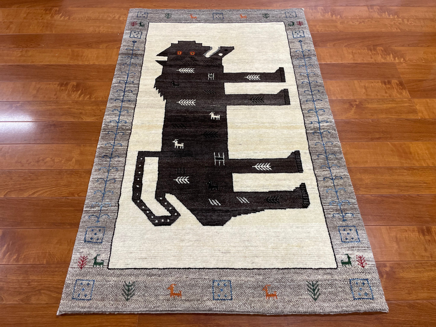 【オンライン限定】カシュクリギャッベ 132cm x 82cm RJ15169