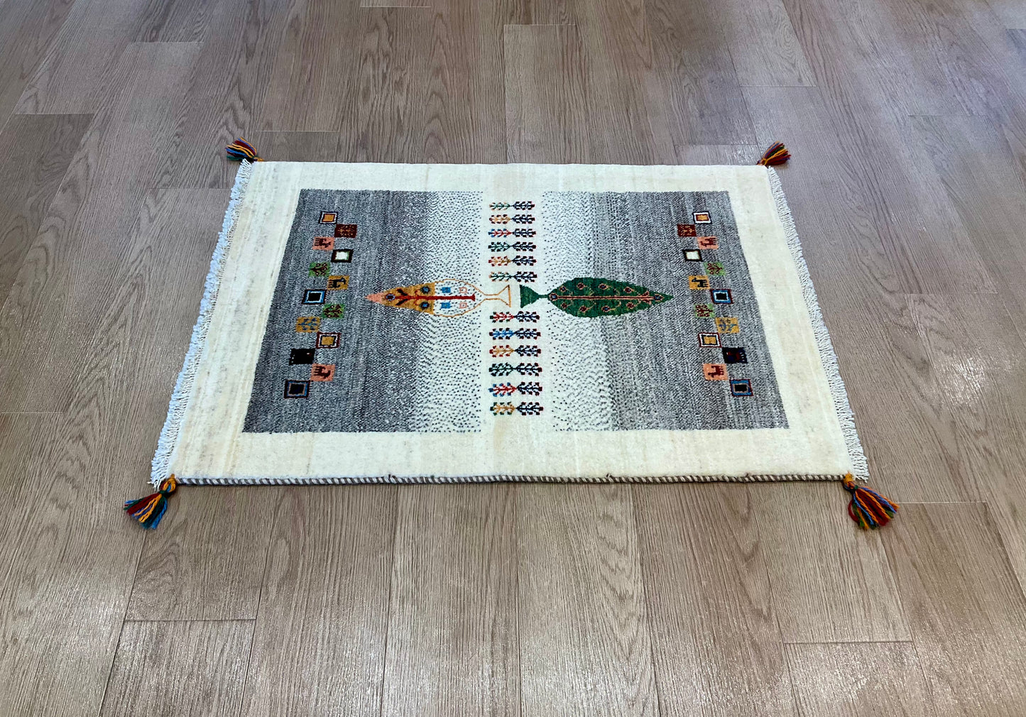 カシュクリギャッベ 90cm x 65cm RJ11401