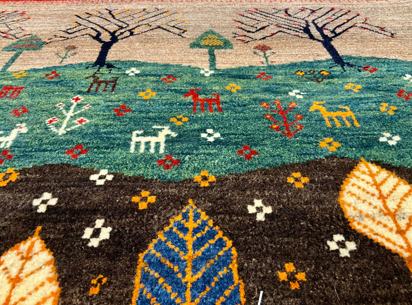 ギャッベ アマレバフト Φ100cm RJ14733