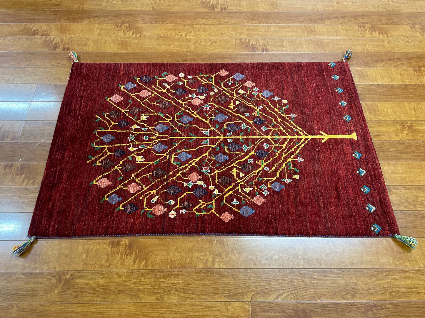【オンライン限定】カシュクリギャッベ 133cm x 85cm RJ14830