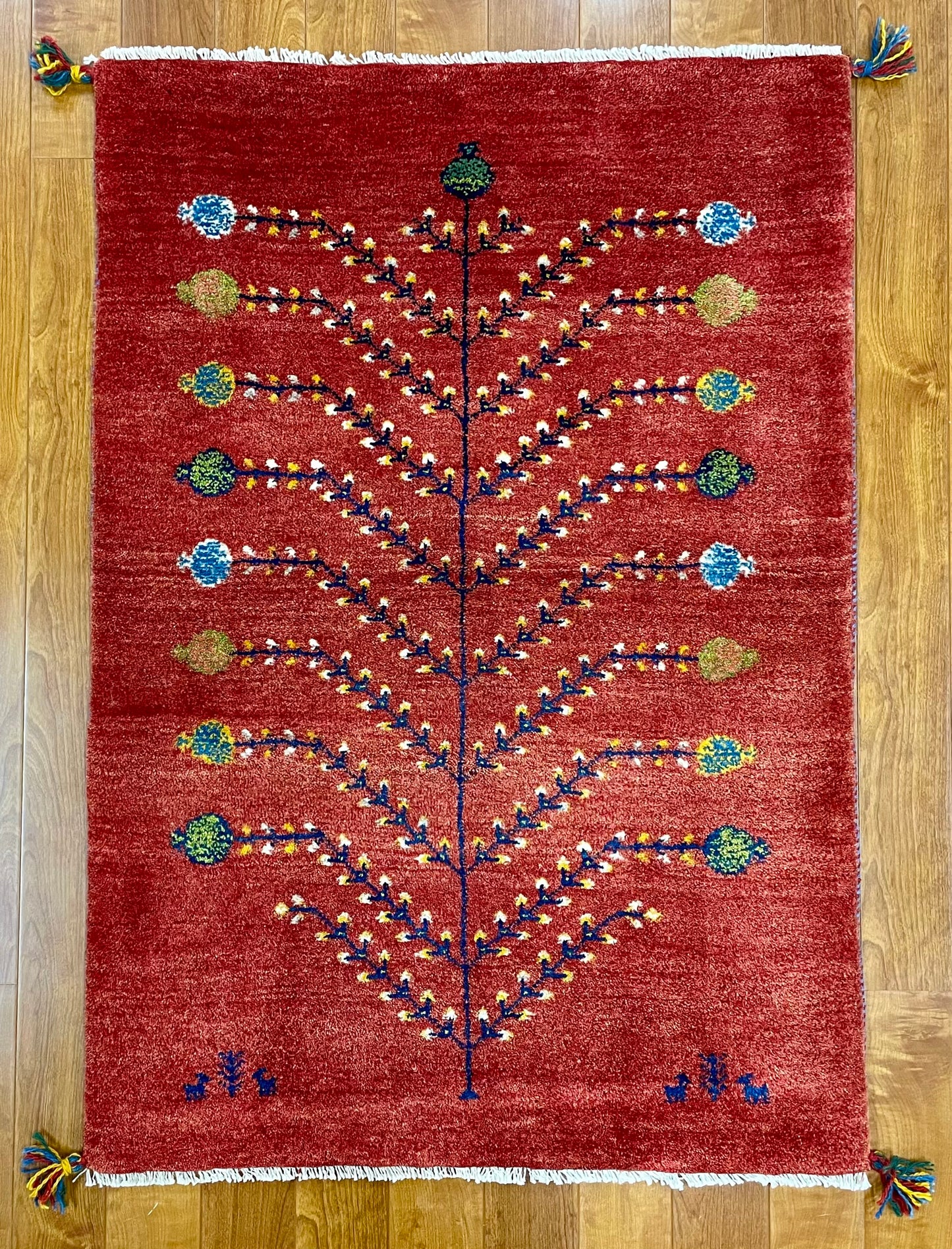【オンライン限定】ギャッベ 123cm x 83cm RJ11171