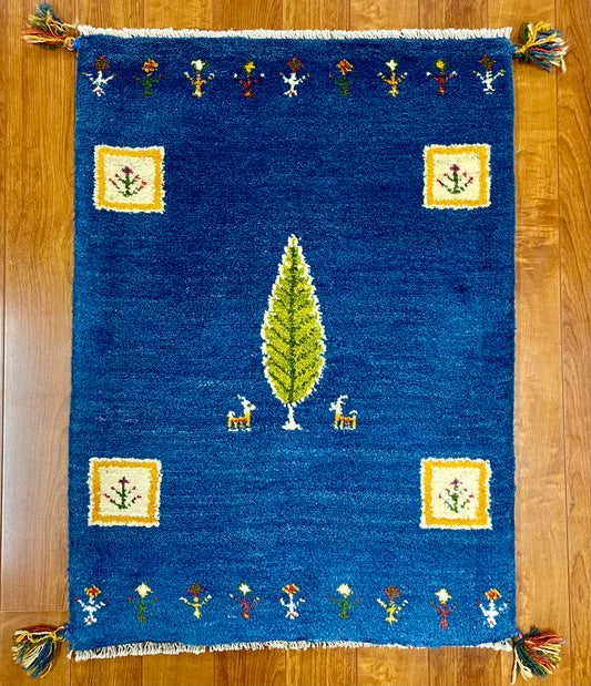 【オンライン限定】ギャッベ 87cm x 63cm RJ1792