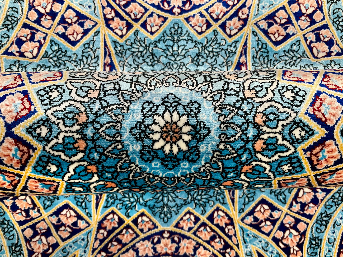 ペルシャンシルク 90cm x 60cm PS10587