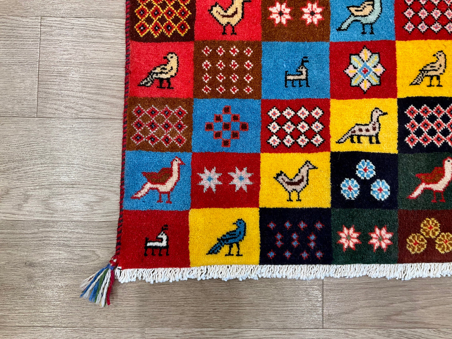 カシュクリギャッベ  200cm x 100cm NT17262