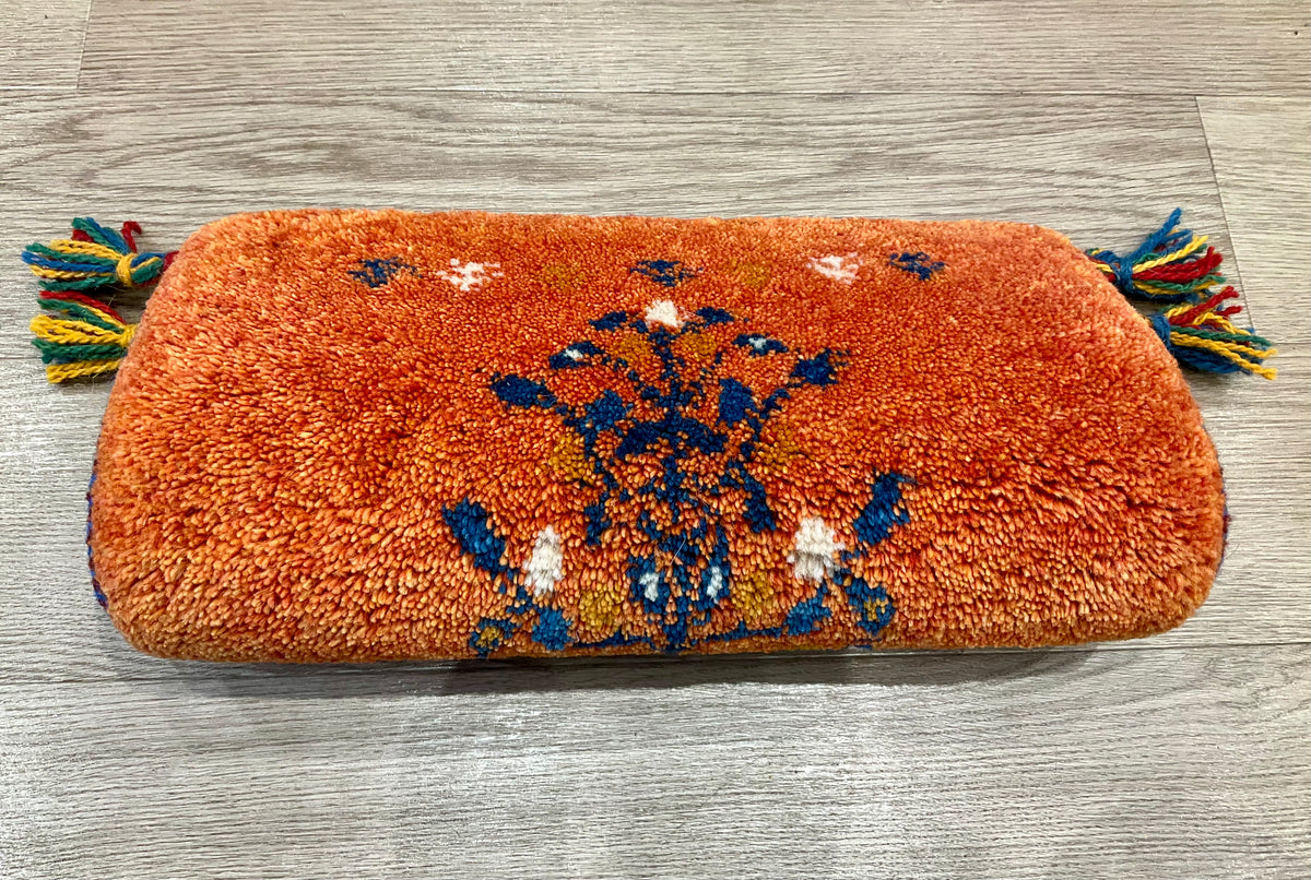 【福岡店】ギャッベ 43cm x 40cm Z2662