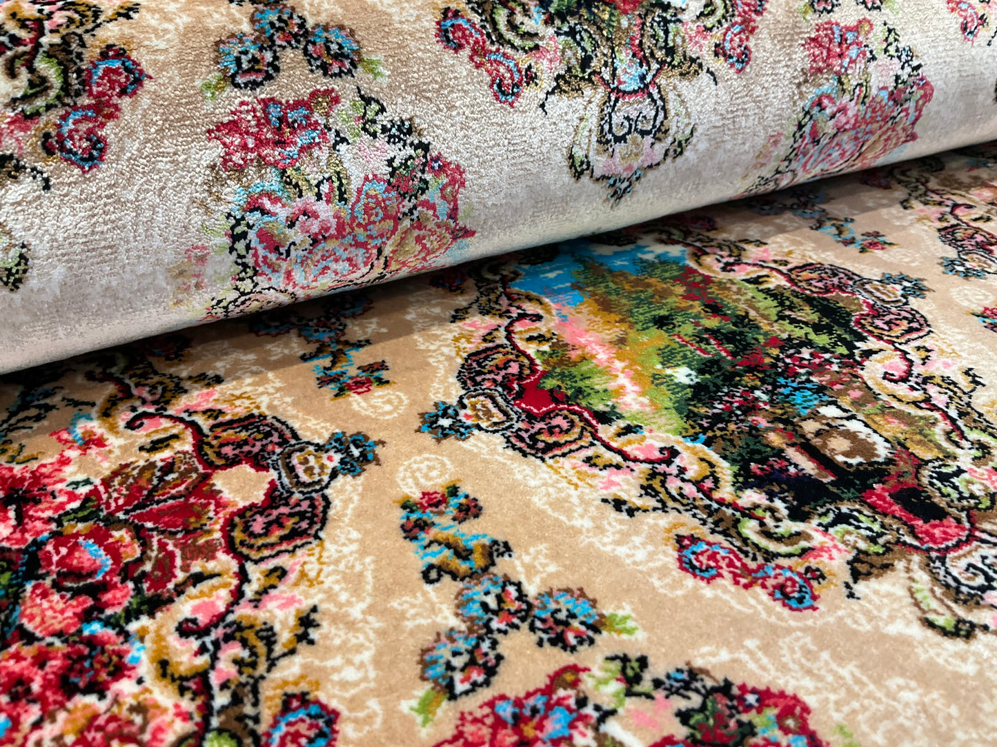 ペルシャンシルク 120cm x 80cm PS10444