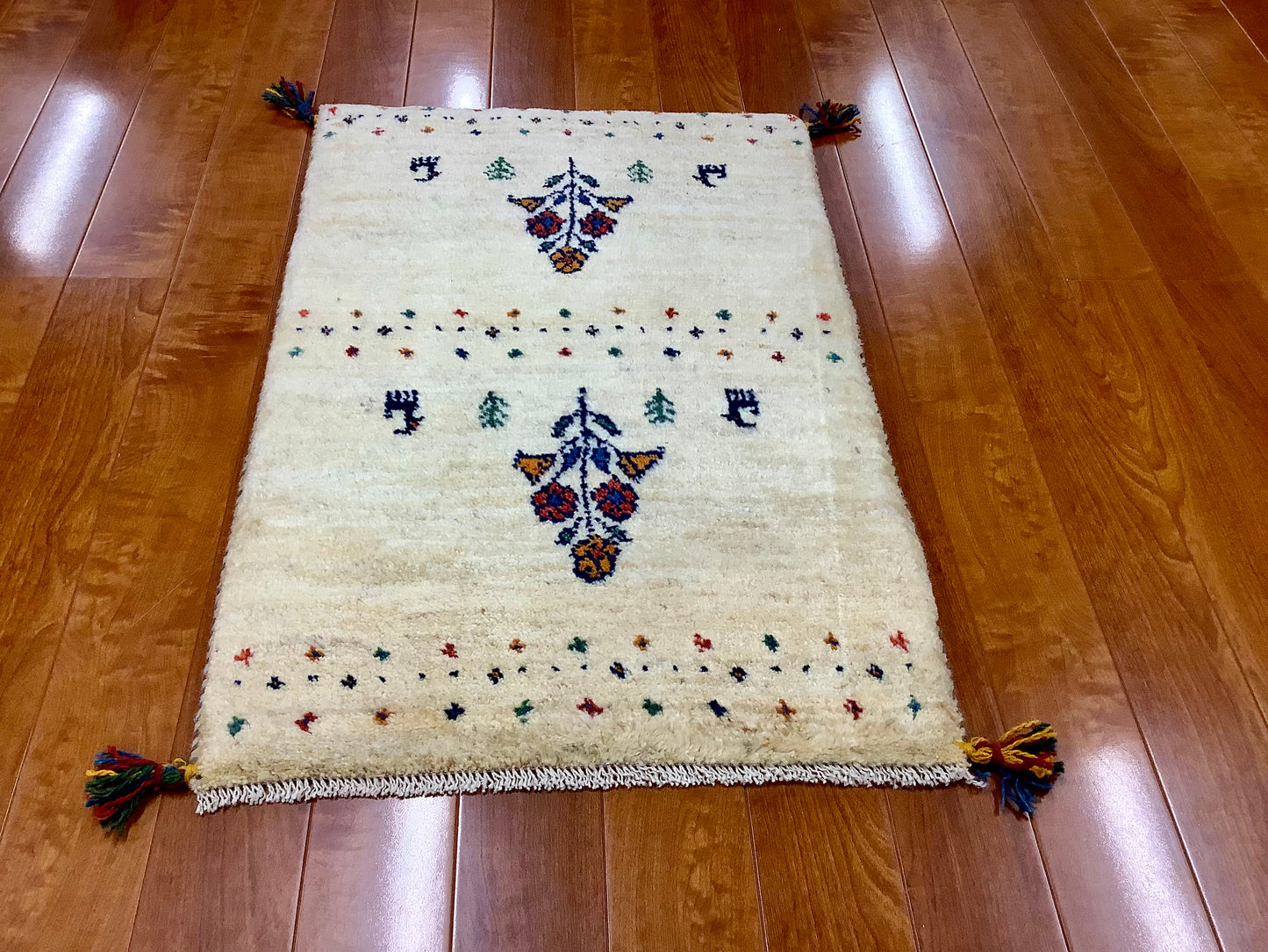 【オンライン限定】ギャッベ 85cm x 58cm RJ14220