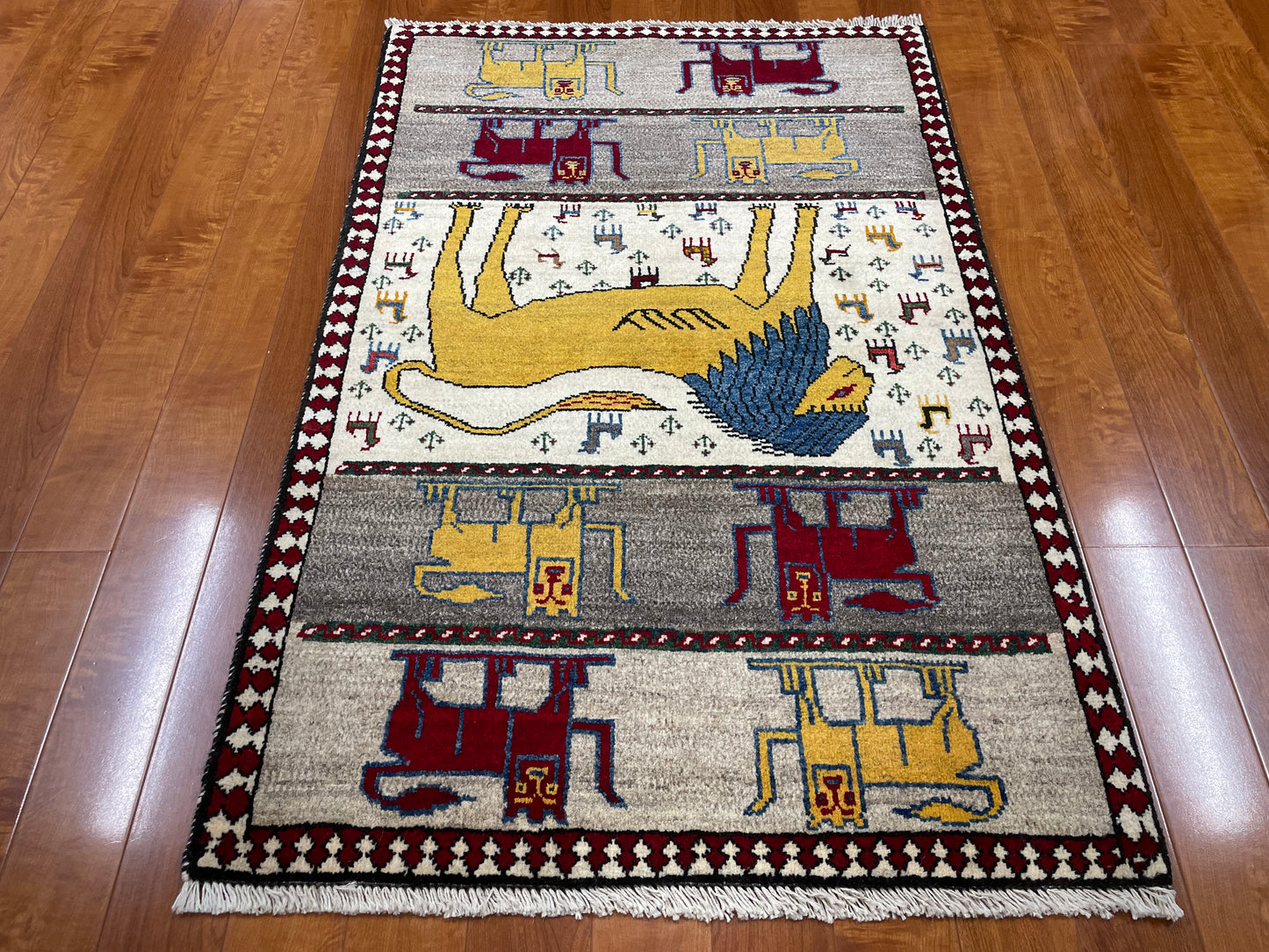 【オンライン限定】ギャッベ アマレバフト 130cm x 85cm RJ12678