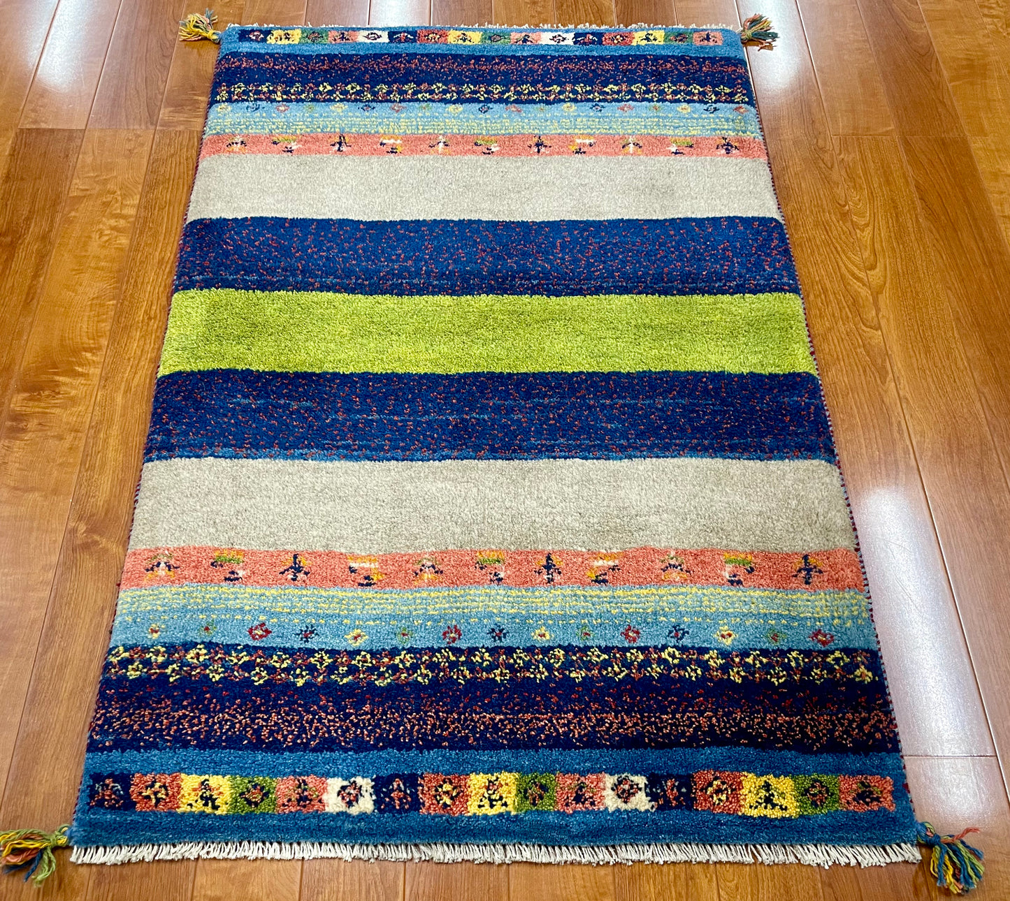【オンライン限定】ギャッベ 122cm x 82cm RJ9682
