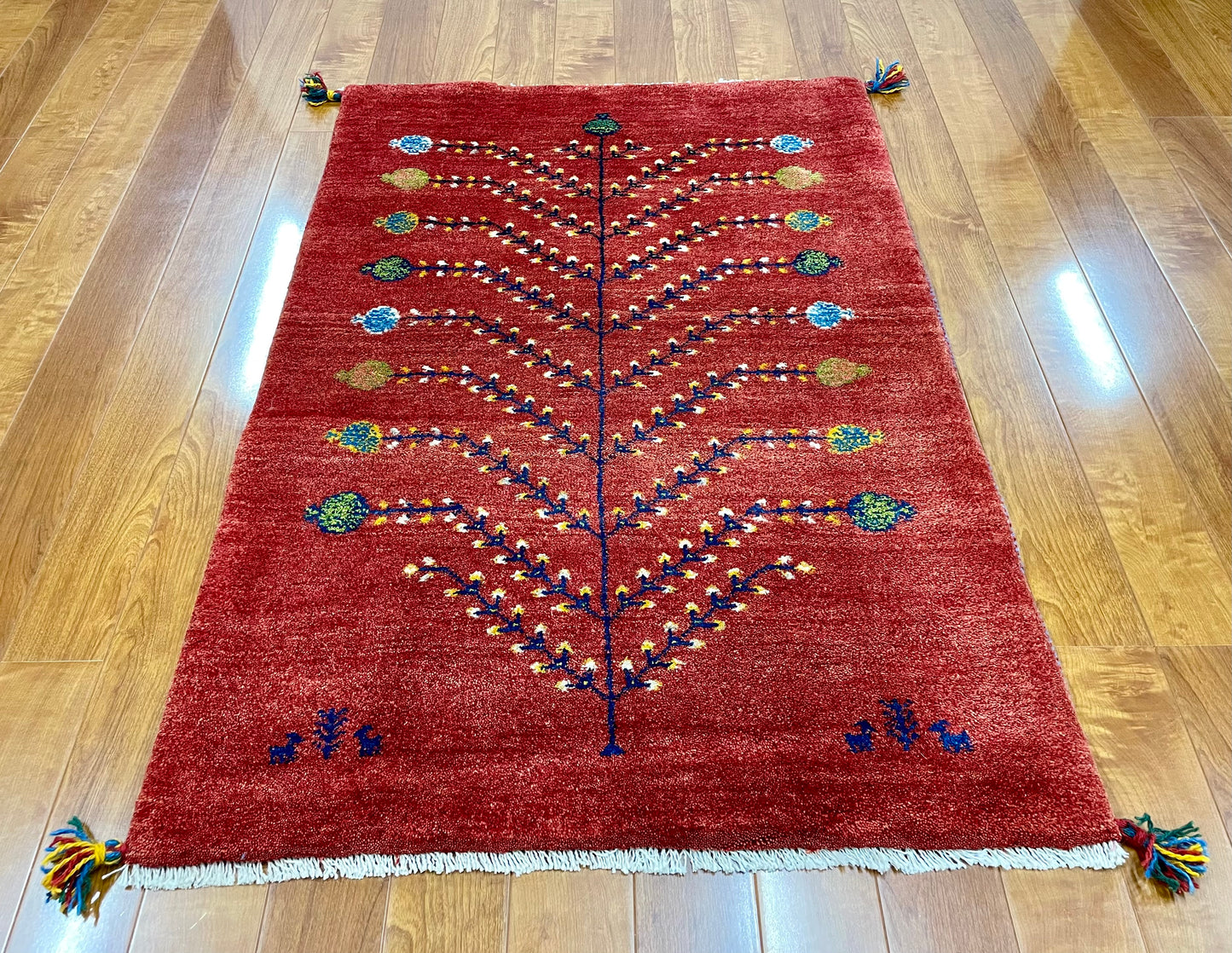 【オンライン限定】ギャッベ 123cm x 83cm RJ11171