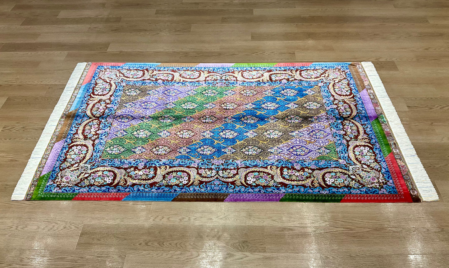 クム ジャムシード工房 210cm x 136cm A22451