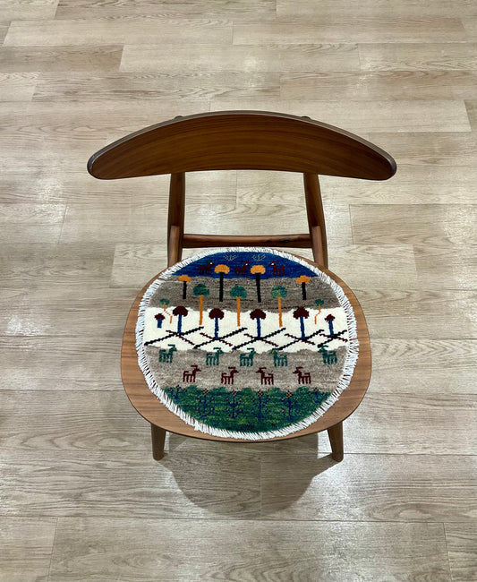 ギャッベ アマレバフト 40cm x 39cm AJ23547