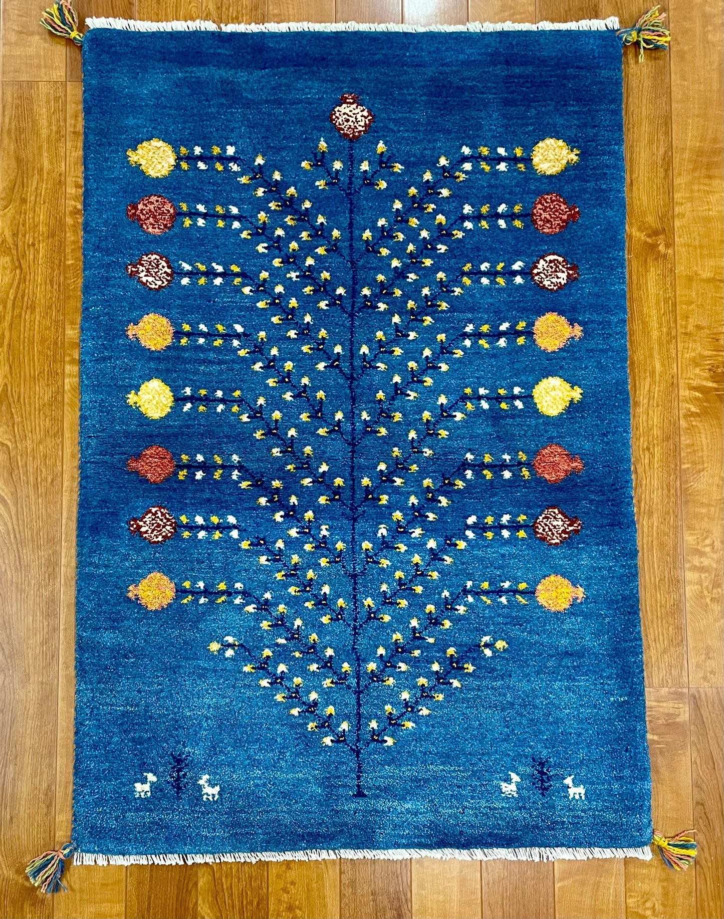 【オンライン限定】ギャッベ 122cm x 82cm RJ9708