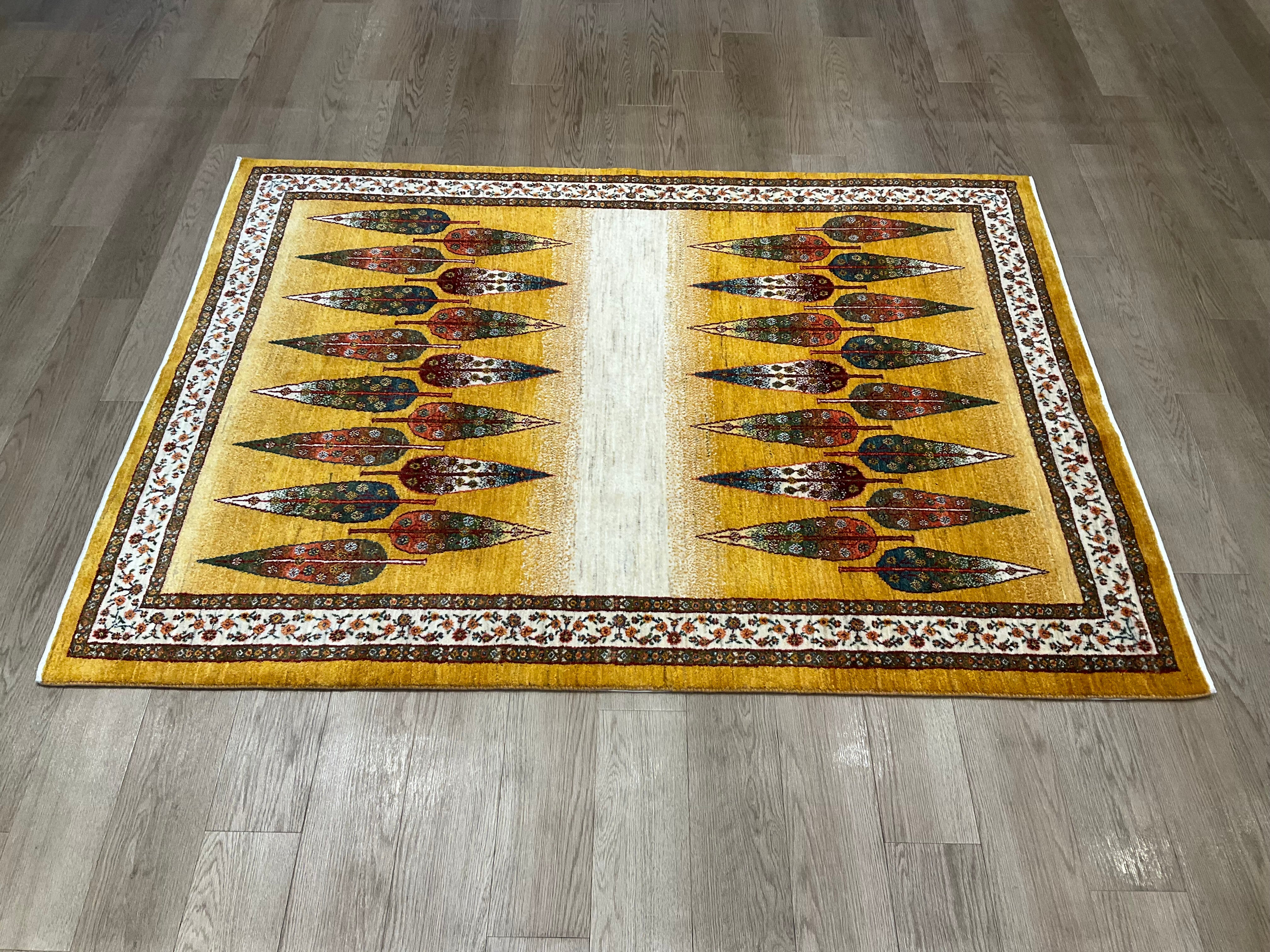 カシュクリギャッベ 202cm x 150cm RJ16043 – ペルシャ絨毯専門店