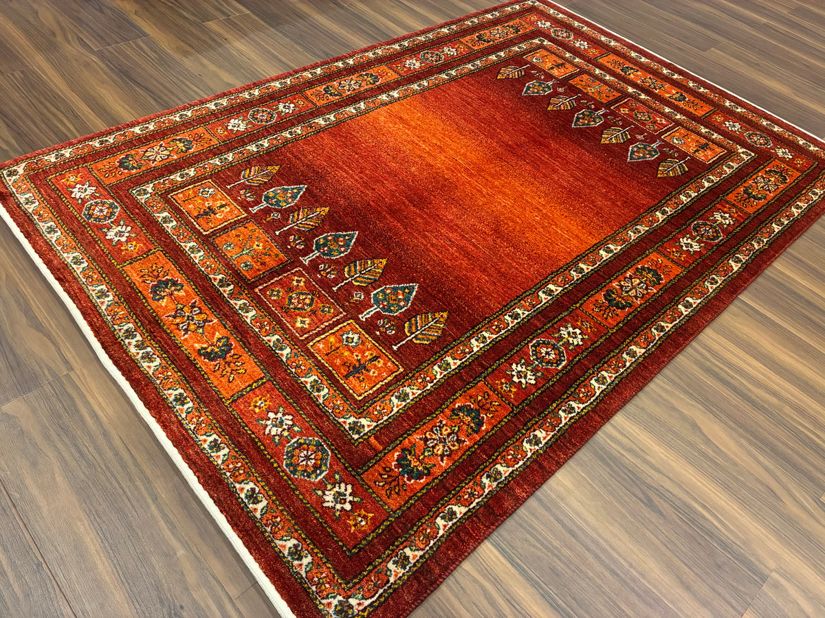 【千葉店】カシュクリギャッベ  176cm x 117cm RJ17448