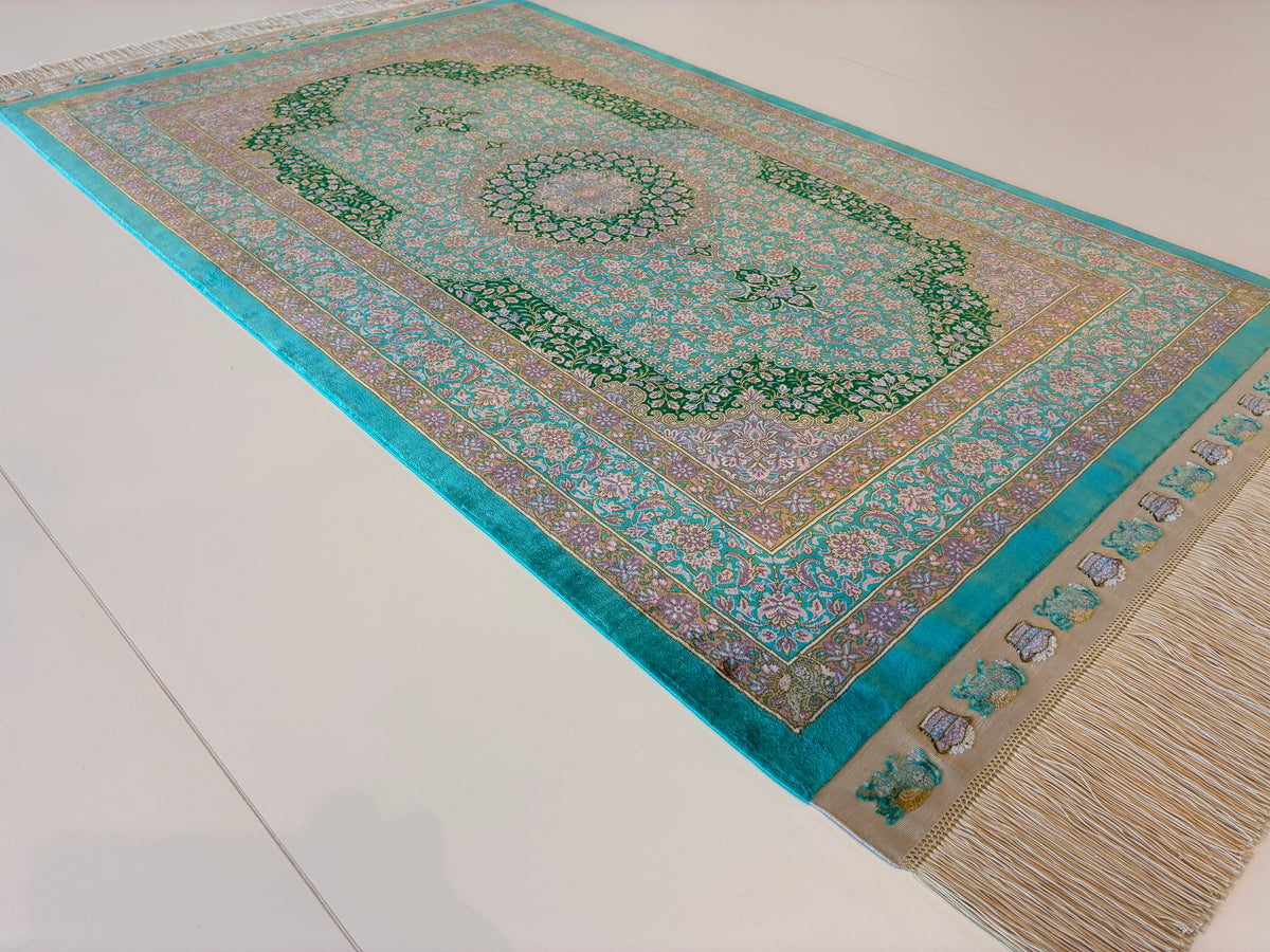 【千葉店】クム ジェッディ工房 125cm x 82cm PS12944