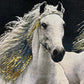 【額装】タブリーズ (3頭の白馬) 98cm x 80cm PS8569