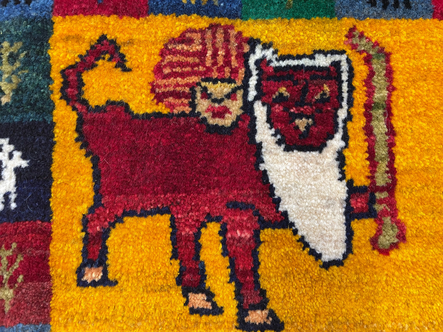 【オンライン限定】ギャッベ アマレバフト 90cm x 60cm RJ17072