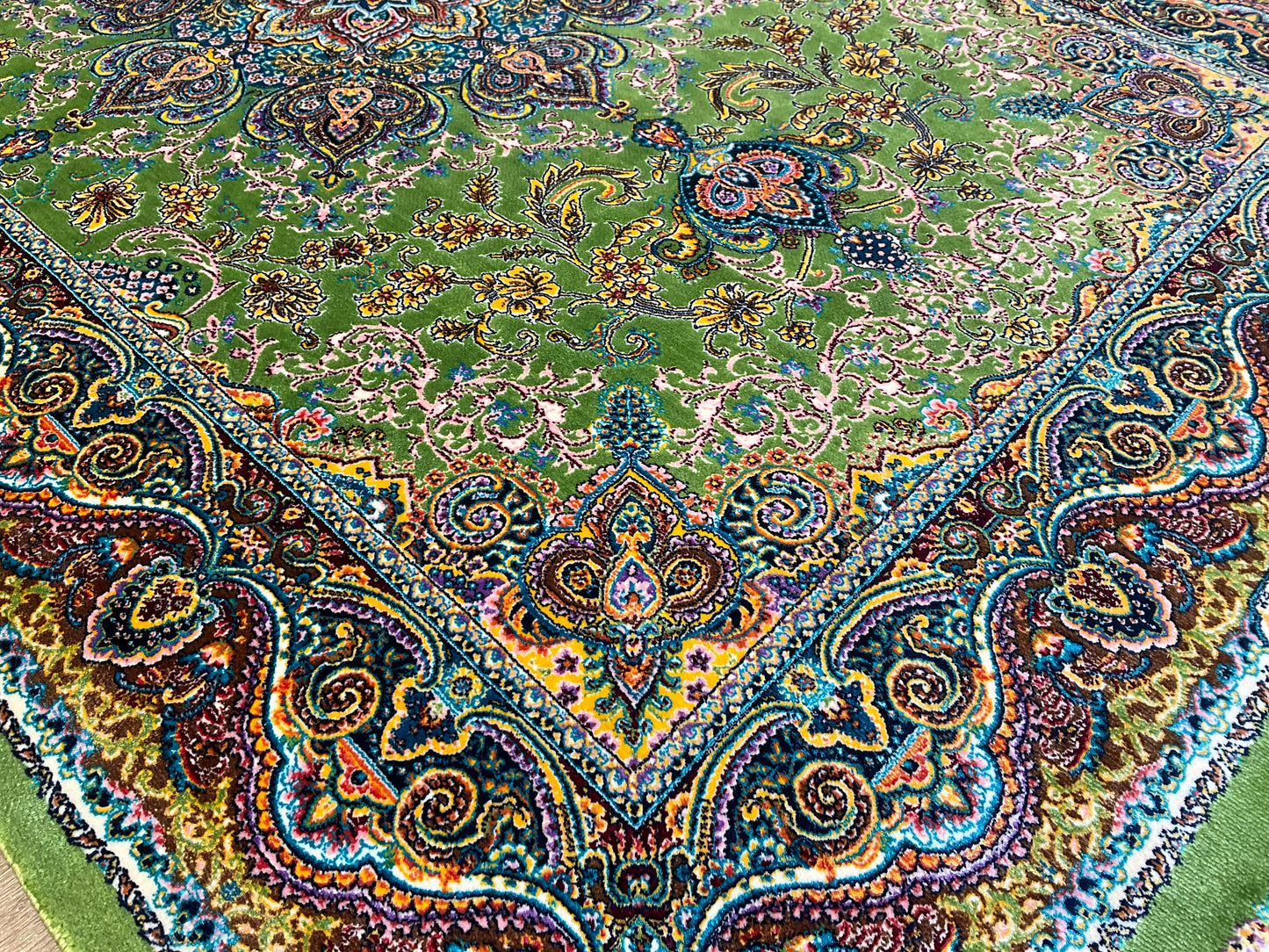 ペルシャンシルク 120cm x 80cm PS10863